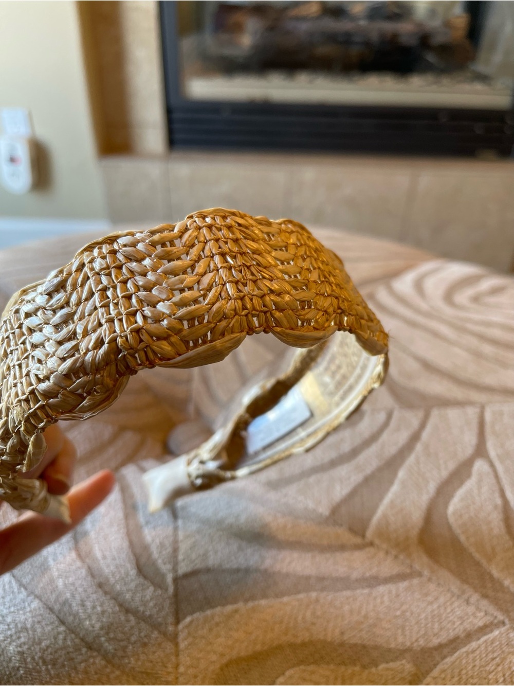 Spartina 449 Braided Straw Headband